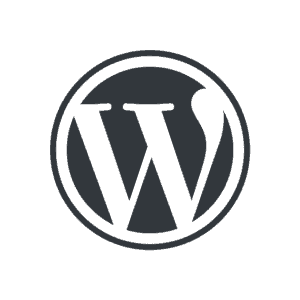 WordPress logo.