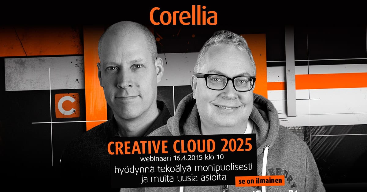 Corellian Creative Cloud 2025 webinaari