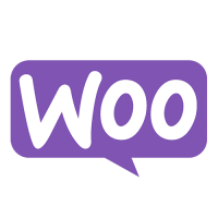 WooCommerce verkkokauppalisäosan logo, jossa teksti Woo.