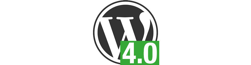 WordPress 4 featured image